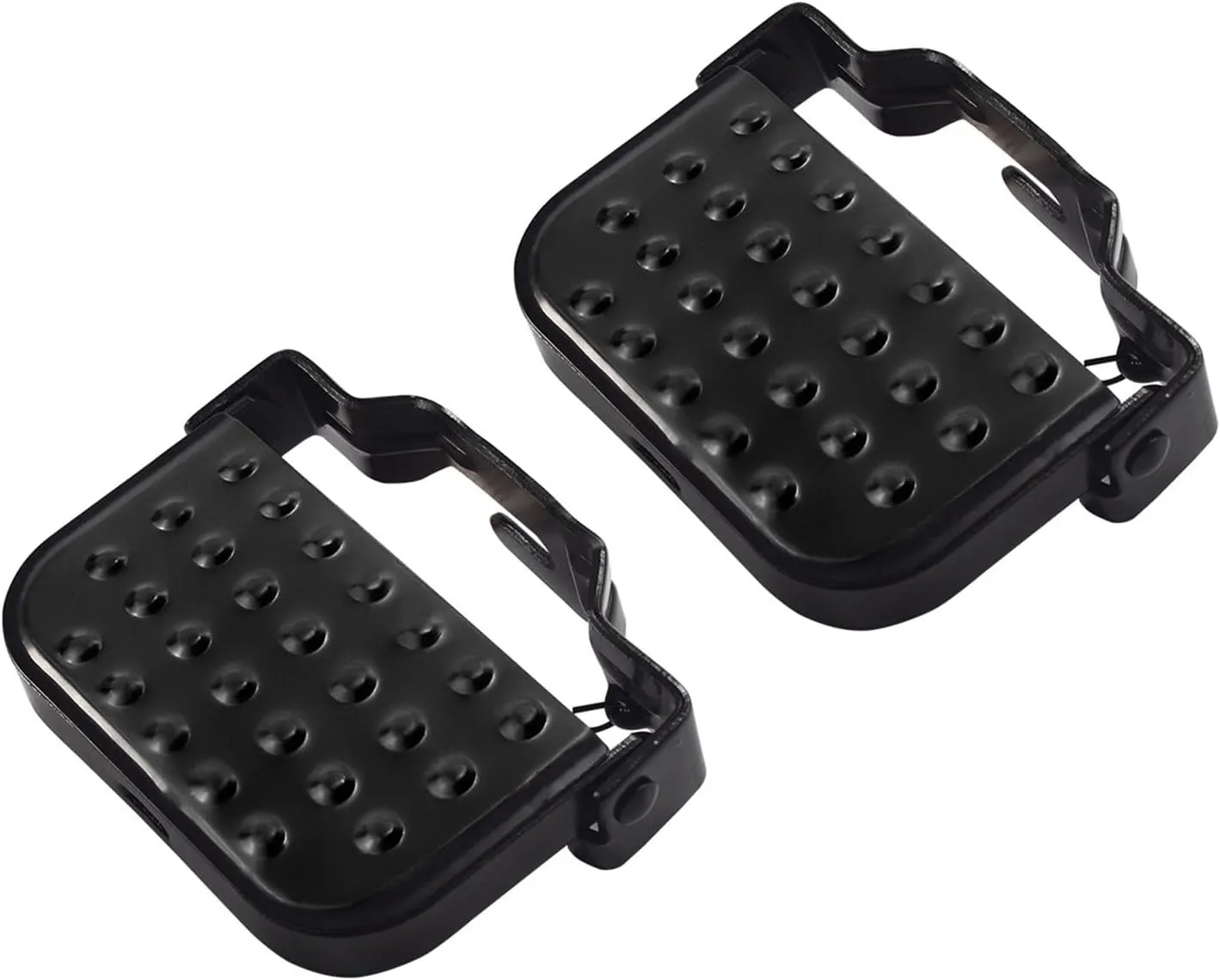 1 Pair of Bike Rear Pedals Folding Bike Pegs Footrest Steel Foot Peg for Kids Bike Bicycles Foot Plates Pedals Bike Pegs