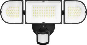 150W Motion Sensor Lights Outdoor for Outside, 15000LM LED Flood Lights Outdoor Wired Dusk to Dawn, Exterior Security Floodlight Fixture Waterproof IP65, Outdoor Lighting for House, Garage