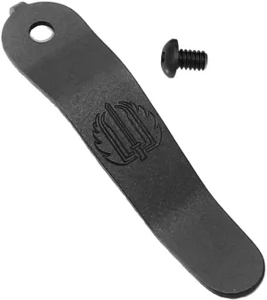 2-Piece Set Deep Carry Pocket Clip Fits for Strider SMF SNG, Custom Handmade CNC Titanium Back Clip DIY Replacement