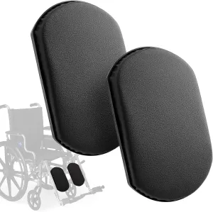 2PCS Calf Pad for Invacare Wheelchair, Replacement Leg Rest Cushioned Pad Wheelchair Accessories
