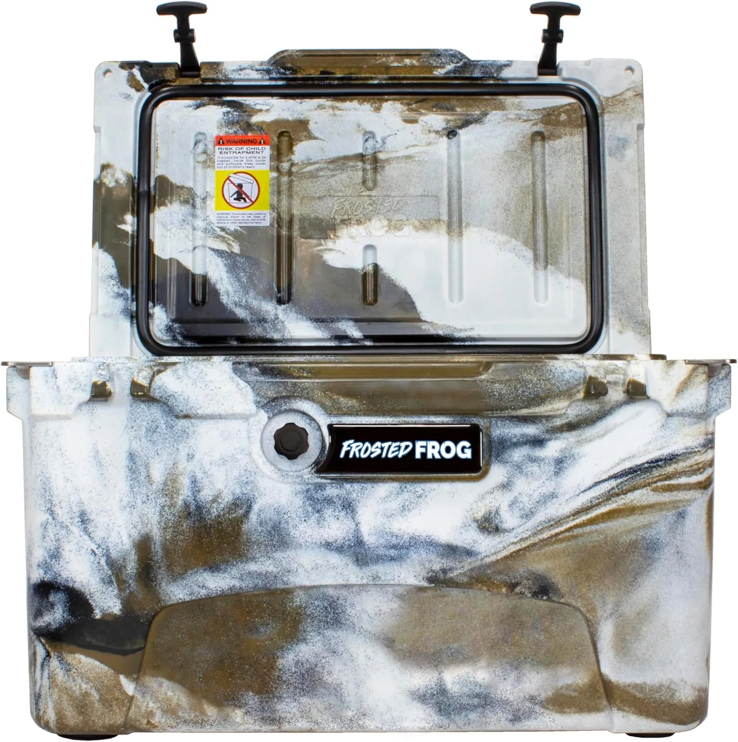 45 Camo Quart Ice Chest Heavy Duty High Performance Roto-Molded Commercial Grade Insulated Cooler