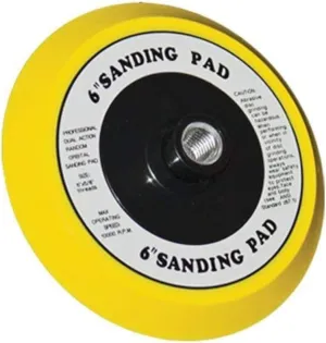 6524 6" DA Tapered PSA Sanding Pad (Vinyl Face)