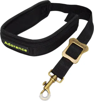 adorence Saxophone Neck Strap (Metal Swivel Snap, Neck Pad, Adjustable) - Alto & Tenor Saxophone Strap - H11