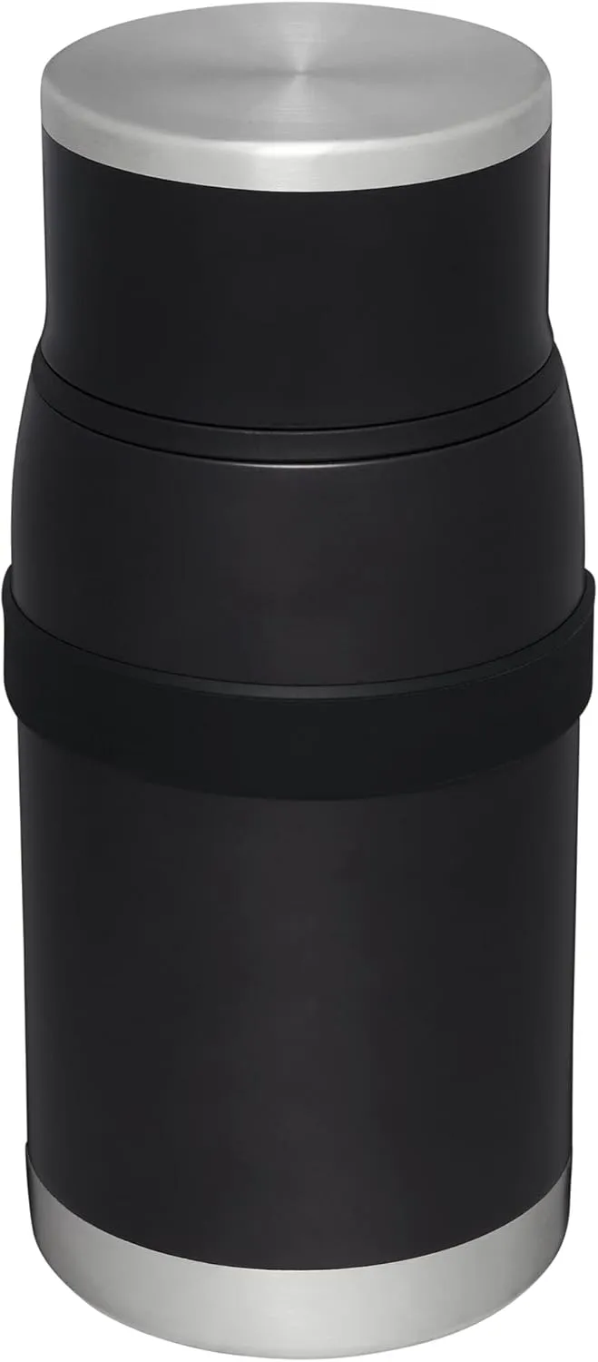 Adventure To-Go Food Jar and Spork | Vacuum Insulated Thermos Food Container | Stainless Steel | BPA-Free