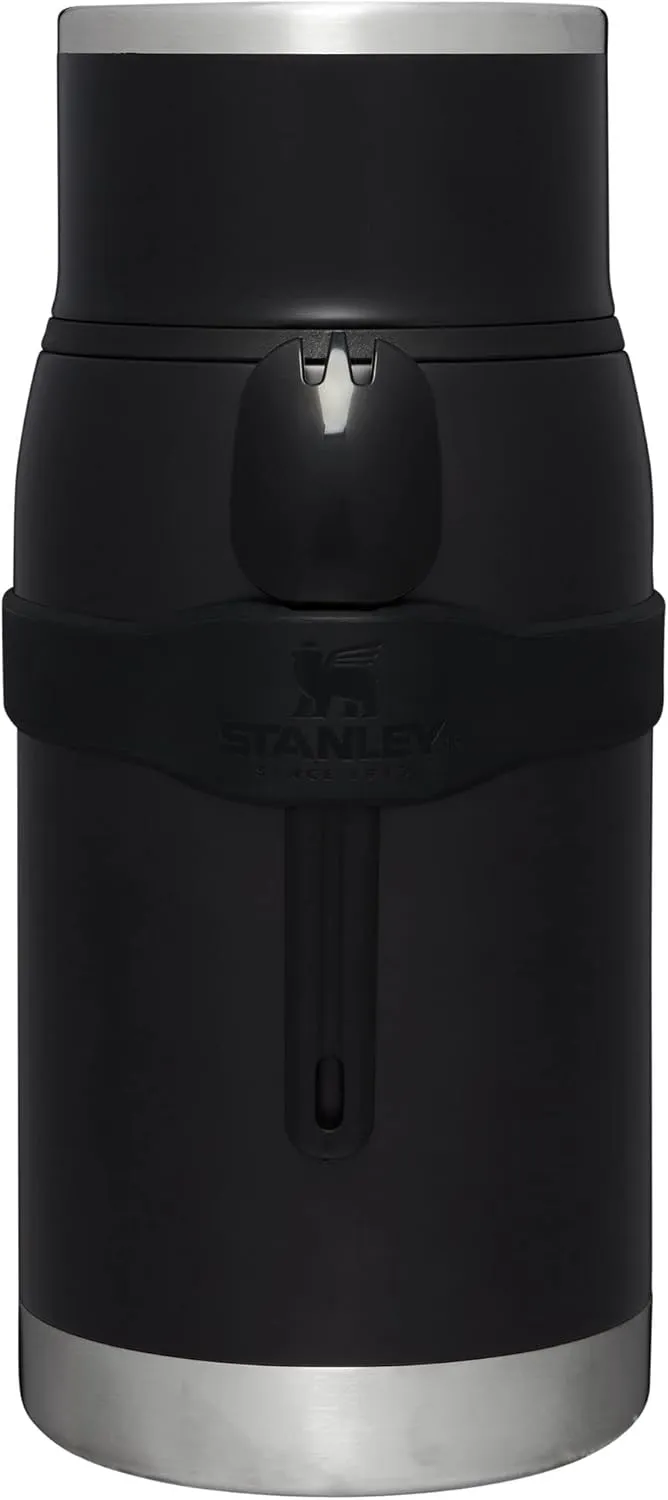 Adventure To-Go Food Jar and Spork | Vacuum Insulated Thermos Food Container | Stainless Steel | BPA-Free