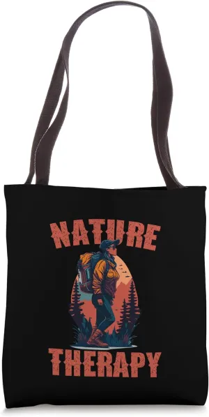 Adventure Wanderlust Gear - Nature Therapy Female Hiking Tote Bag