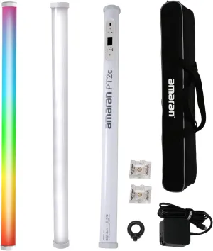 Aputure Amaran PT2c Pixel Led Tube Light,8 RGBWW Pixels Tube Video Light,6W Power (60cm/23.6Inch) Amaran T2C