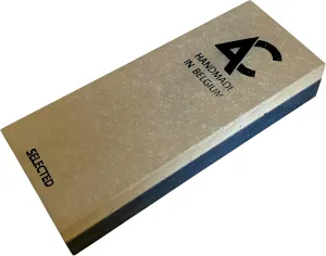 Belgian Coticule Selected 100x40 mm Premium Natural Sharpening Stone, Straight Razor Sharpening Whetstone, 8000 Grit Knife Sharpener Waterstone