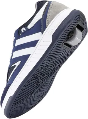 Beppi Roller Sneakers for Girls & Boys –Skate Shoes with Wheels Navy Blue, Size 1.5