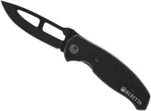 Beretta Airlight III Small Durable Versatile Compact Stainless Steel Folding Pocket Hunting Knife, Black