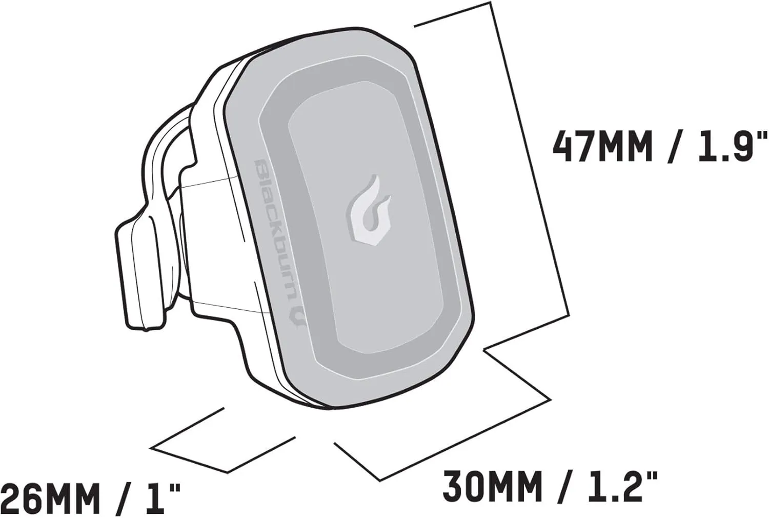 Blackburn Click USB Front or Rear Light