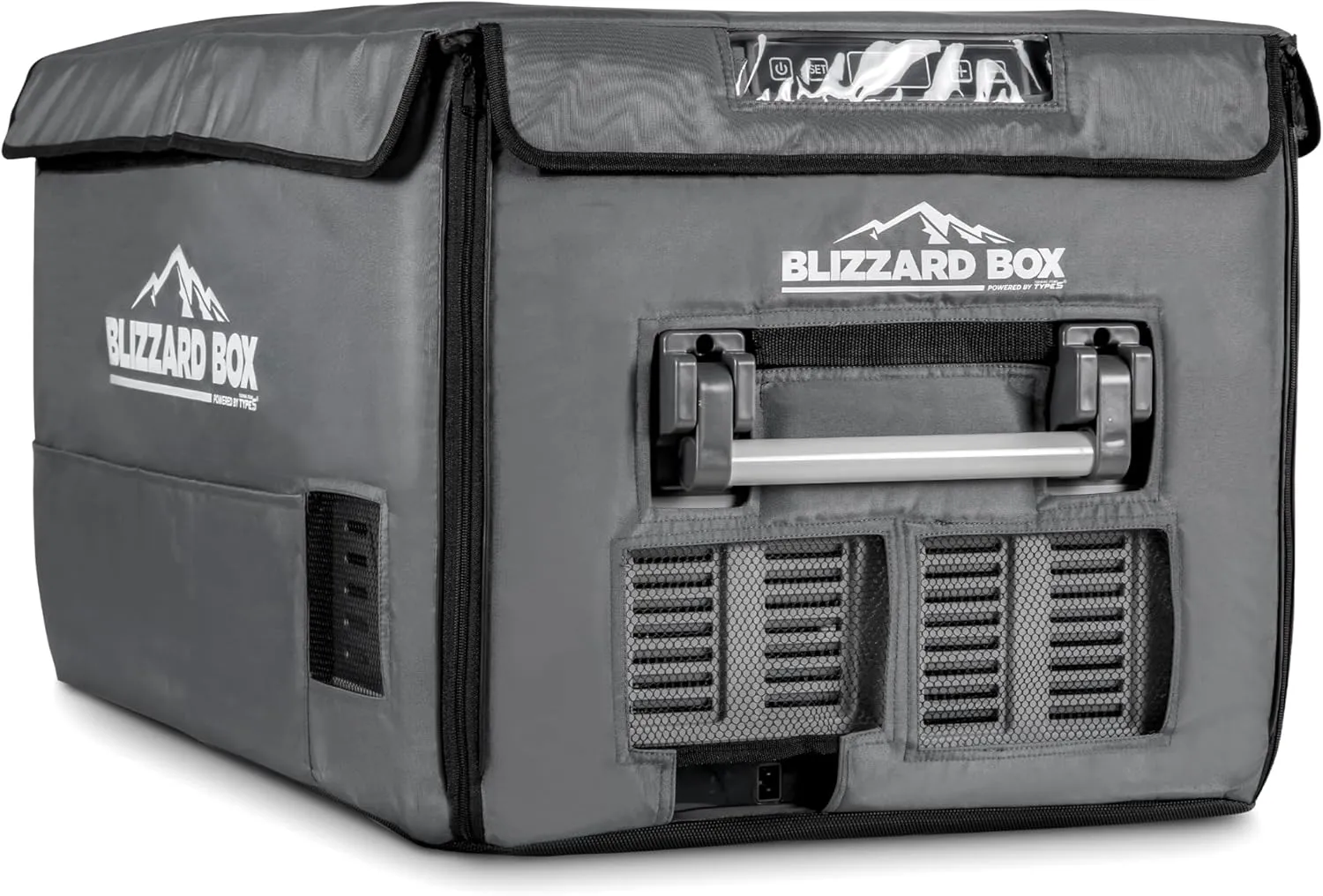 Blizzard Box 99QT Insulated Cover – Premium Heavy-Duty Protection for Large Portable Fridge Freezers, Waterproof, UV-Resistant, Extra Insulation for Camping, Overlanding & RV Cooling Performance
