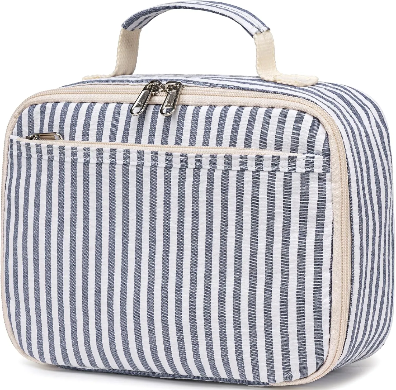 Bluboon Kids Girls Lunch Bag Insulated Lunch Box for school Corduroy Lunch Cooler Organizer School Kids Lunch Tote