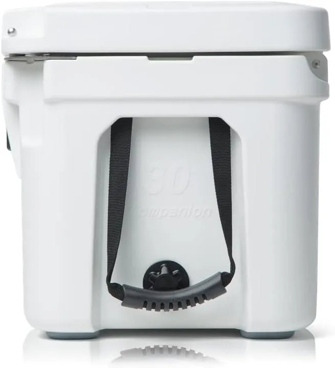 Blue Coolers Companion Cooler – 30 Quart, Roto-Molded Ice Cooler | Large Ice Chest Holds Ice up to 10 Days |