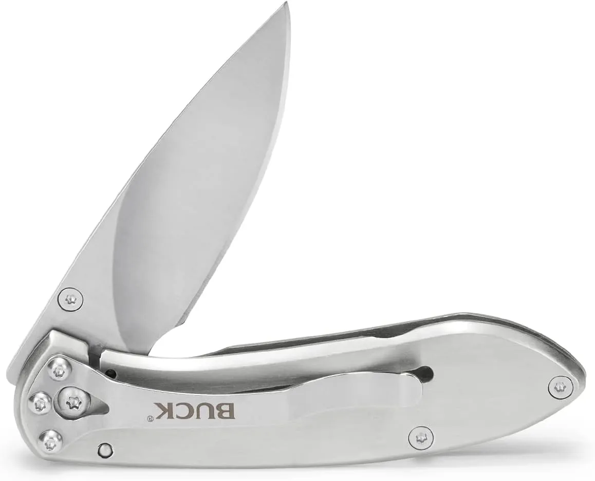 Buck 0327 Nobleman Folding Knife with Removable Clip