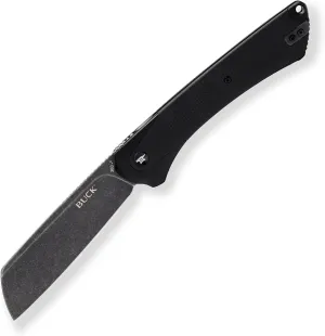 Buck Knives 263 Highline XL Folding Pocket Knife, 3.81" D2 Steel Blade, Micarta Handle with Pocket Clip