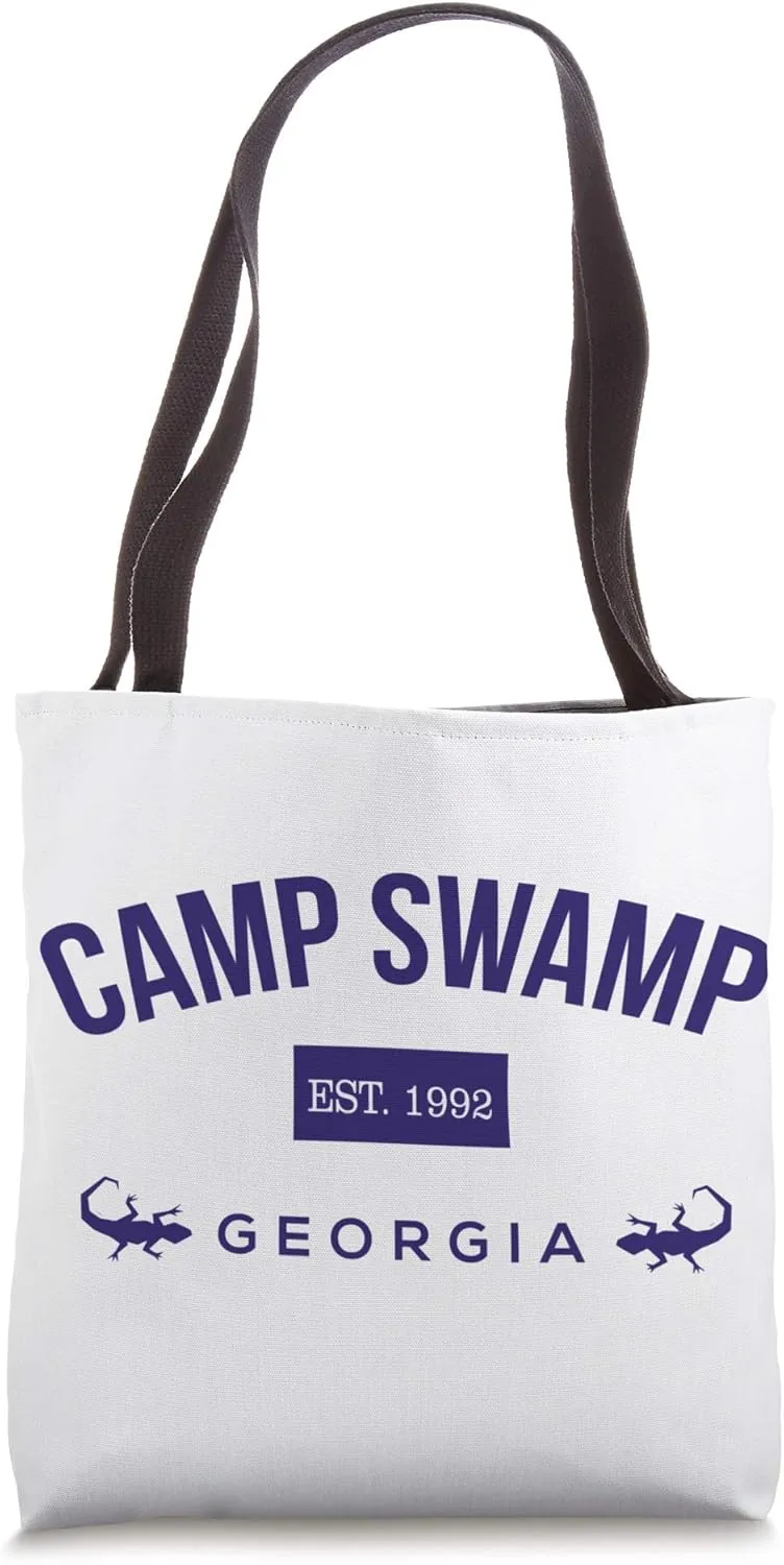 .Camp Swamp Georgia Est 1992 – Camp Swamp Merch Tote Bag