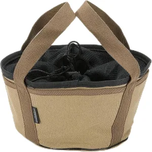 camping moon CAMPINGMOON Dutch Oven Bag for 8-inch Dutch Oven w/o Feet Canvas Extra Thick Round Cooking System Storage Bag Stock Pot Case DO-27-BK