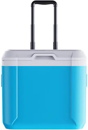 Car Camping Coolers for Aston Martin DB12/DBS/DBX/Valhalla/Valiant/Valkyrie/Valour, Leak Proof Cooler, Portable Lightweight Ice Chest Box, Compartments Waterproof Insulated Bag,A-Blue