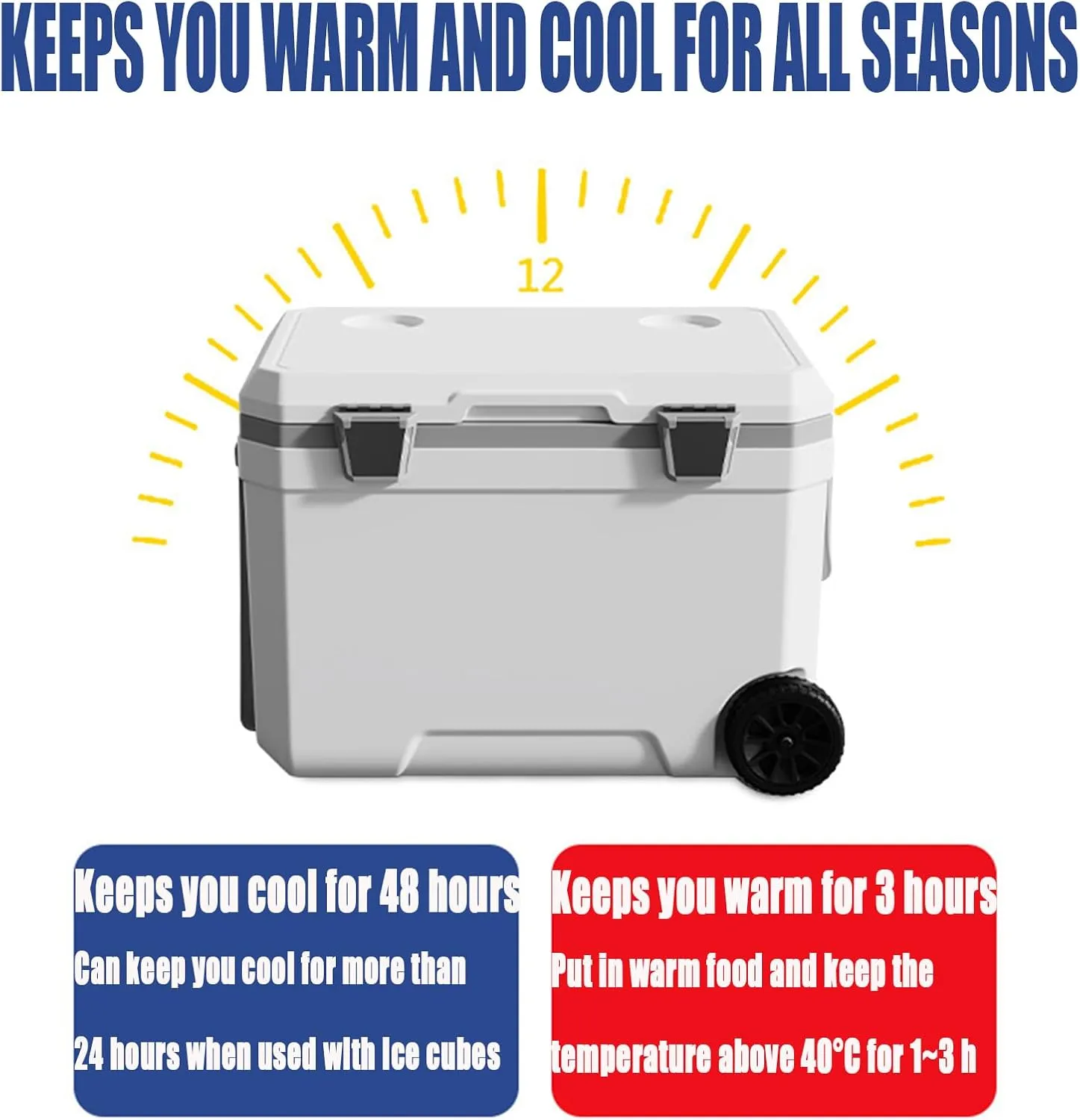 Car Camping Coolers for Austin 10/Austin 1100/Austin 7/Austin A35/Austin 40/Austin FX4, Waterproof Portable Cooler, Leak Proof Picnic Insulated Bag, Ultra-Light Premium Ice Chest Box