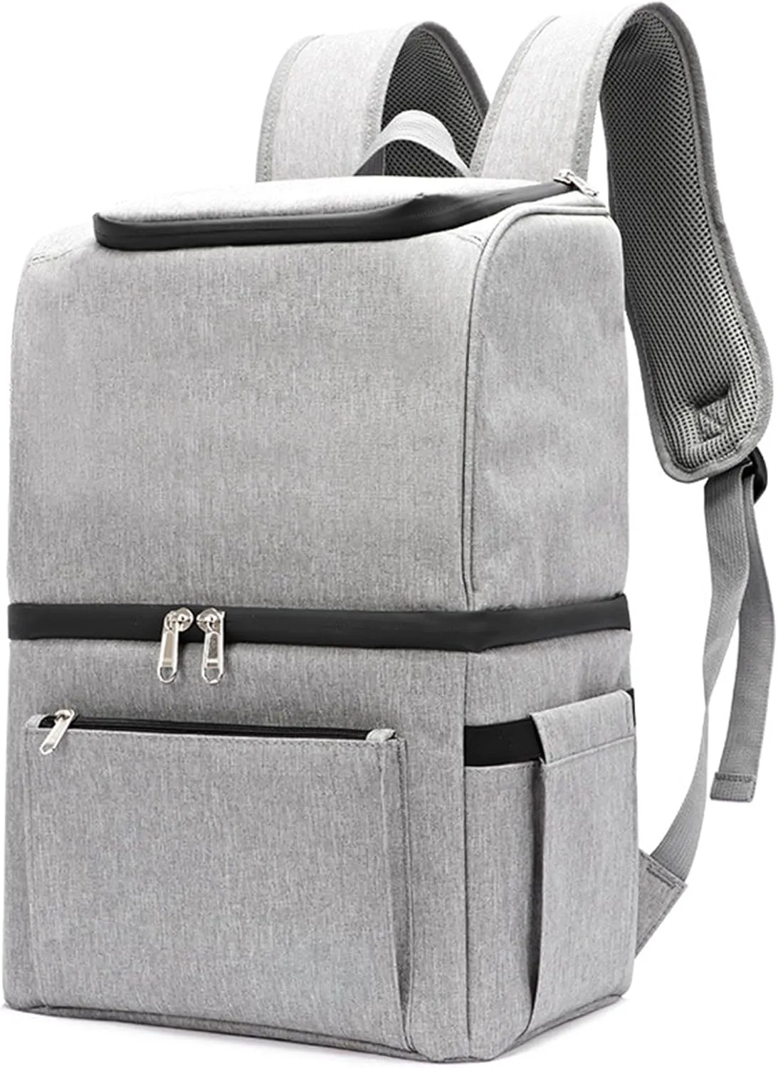 Car Camping Coolers for BMW 1 Series/2 Series/3 Series/4 Series/5 Series/7 Series, Waterproof Portable Cooler, Leak Proof Picnic Insulated Bag, Ultra-Light Premium Ice Chest Box,C-Gray