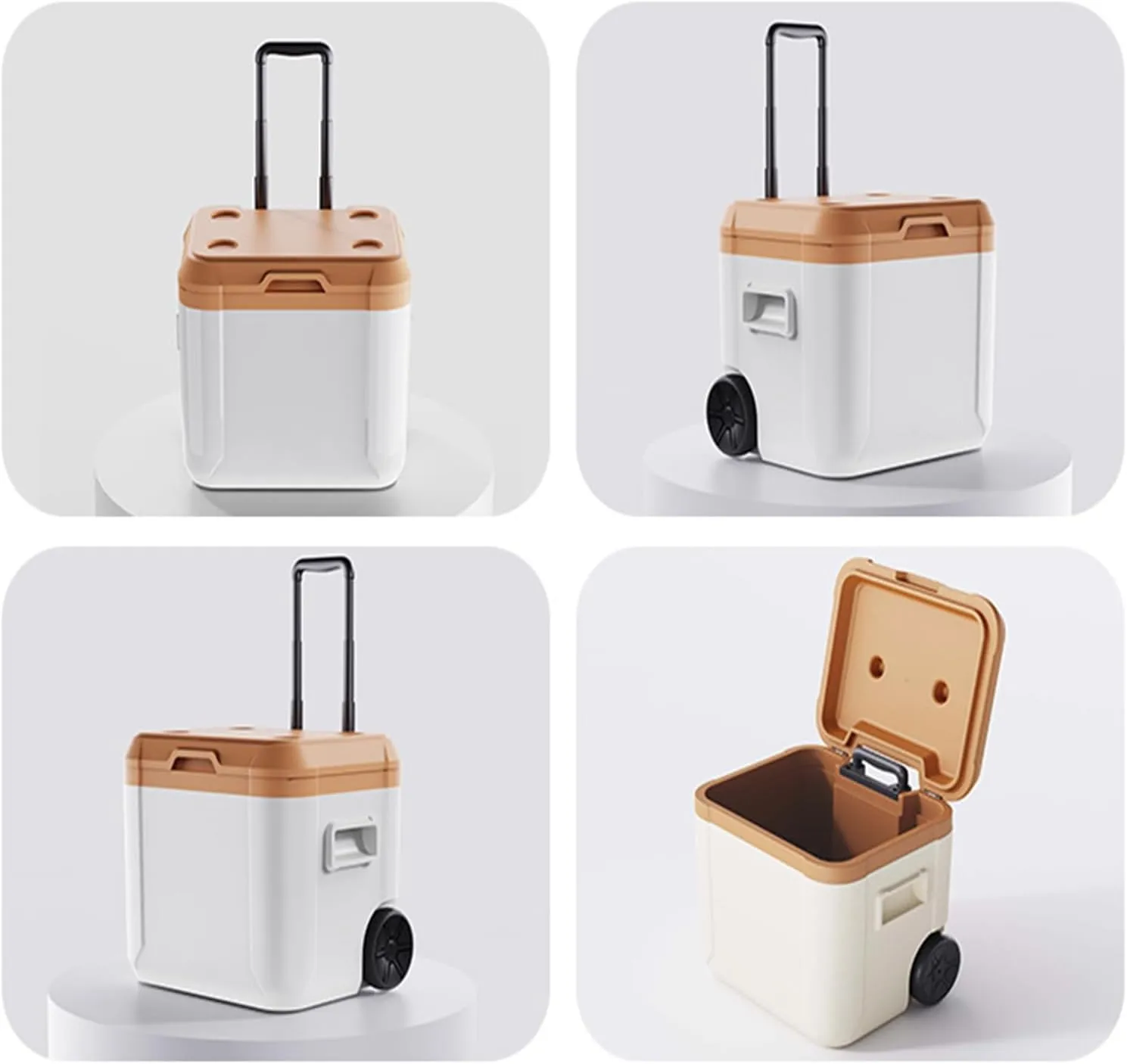 Car Camping Coolers for BMW X1 X2 X3 X4 X5 X6 X7 i3 i4 i5 i8 535i 740Li 335i, Leak Proof Cooler, Portable Lightweight Ice Chest Box, Compartments Waterproof Insulated Bag