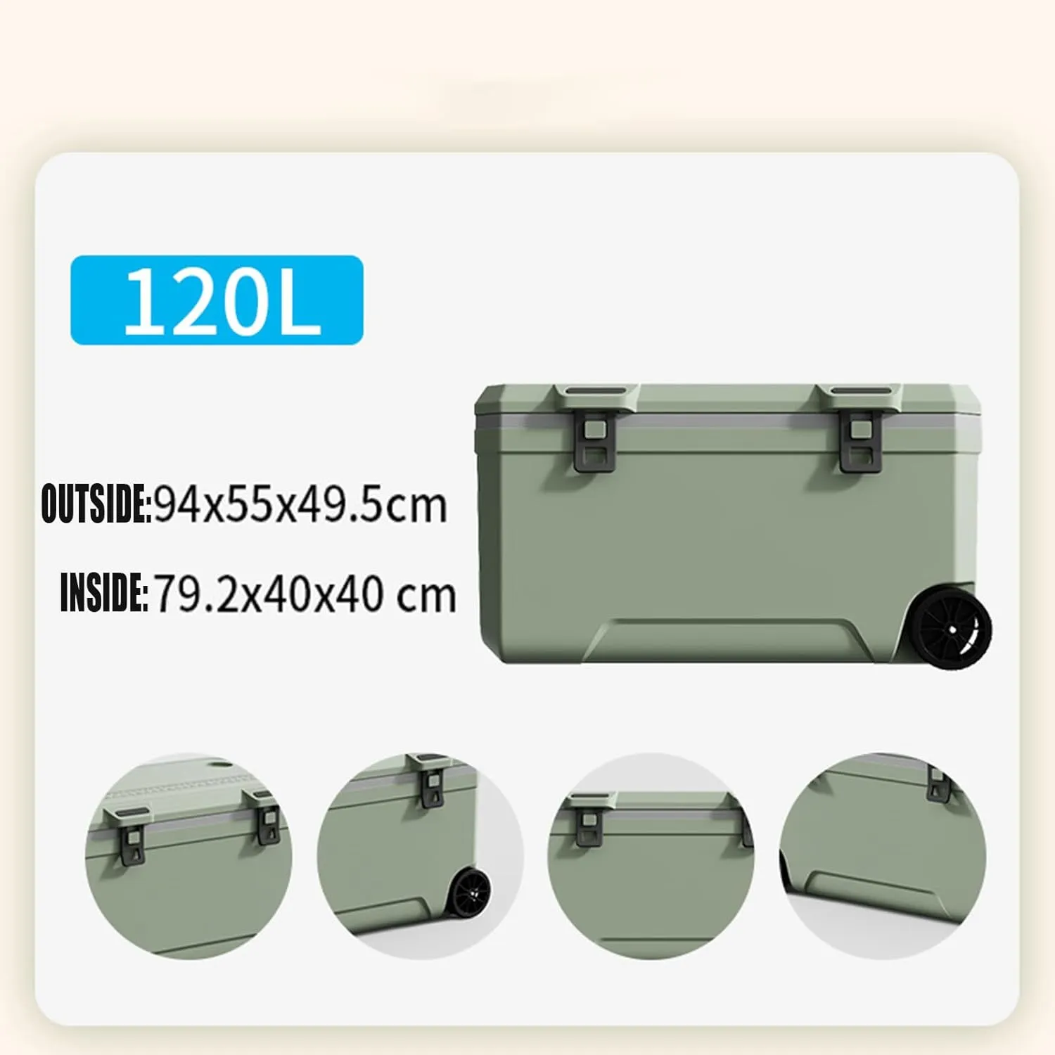 Car Camping Coolers for Chevrolet Cruze/Express/Orlando/Silverado/Suburban/Tahoe, Waterproof Portable Cooler, Leak Proof Picnic Insulated Bag, Ultra-Light Premium Ice Chest Box