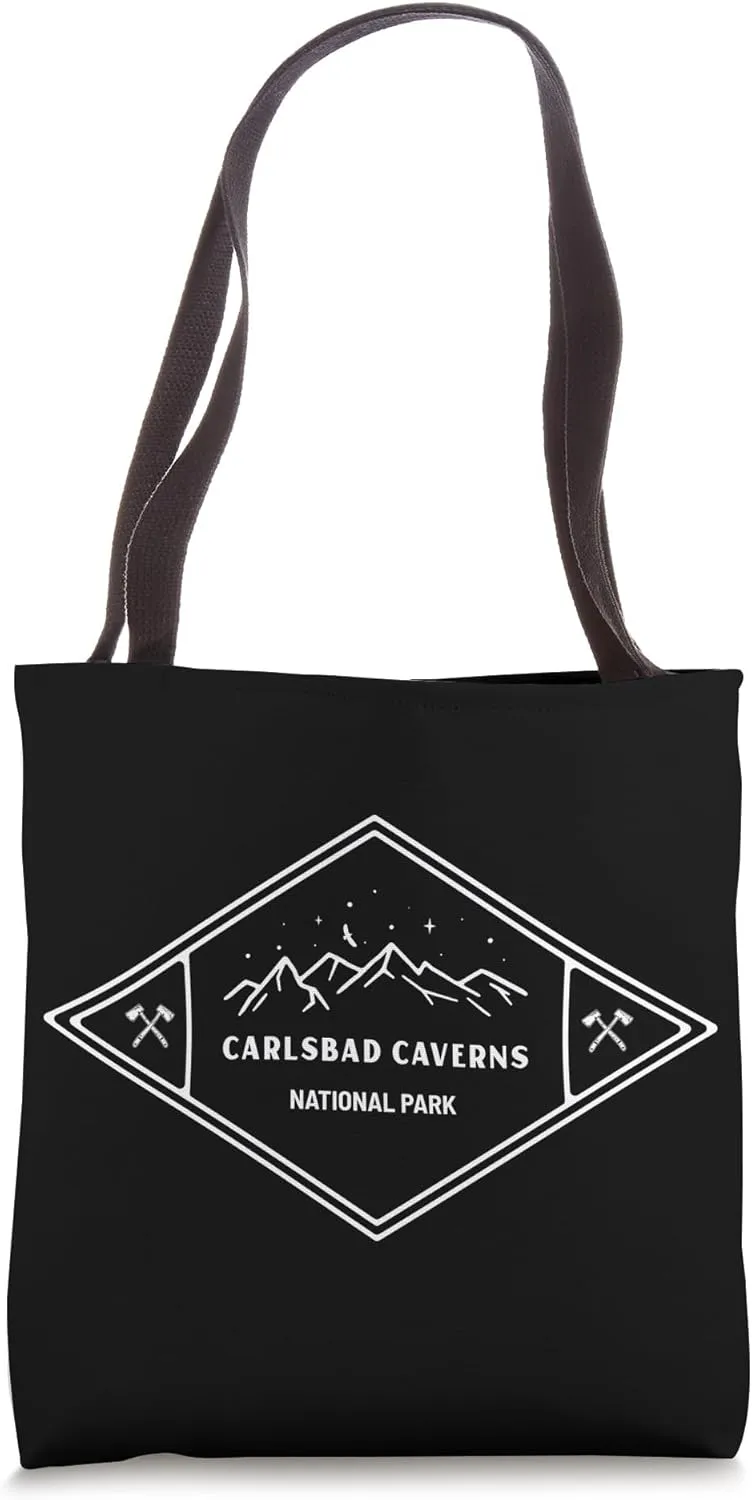 Carlsbad Caverns National Park Adventure Camp Mountain Tote Bag