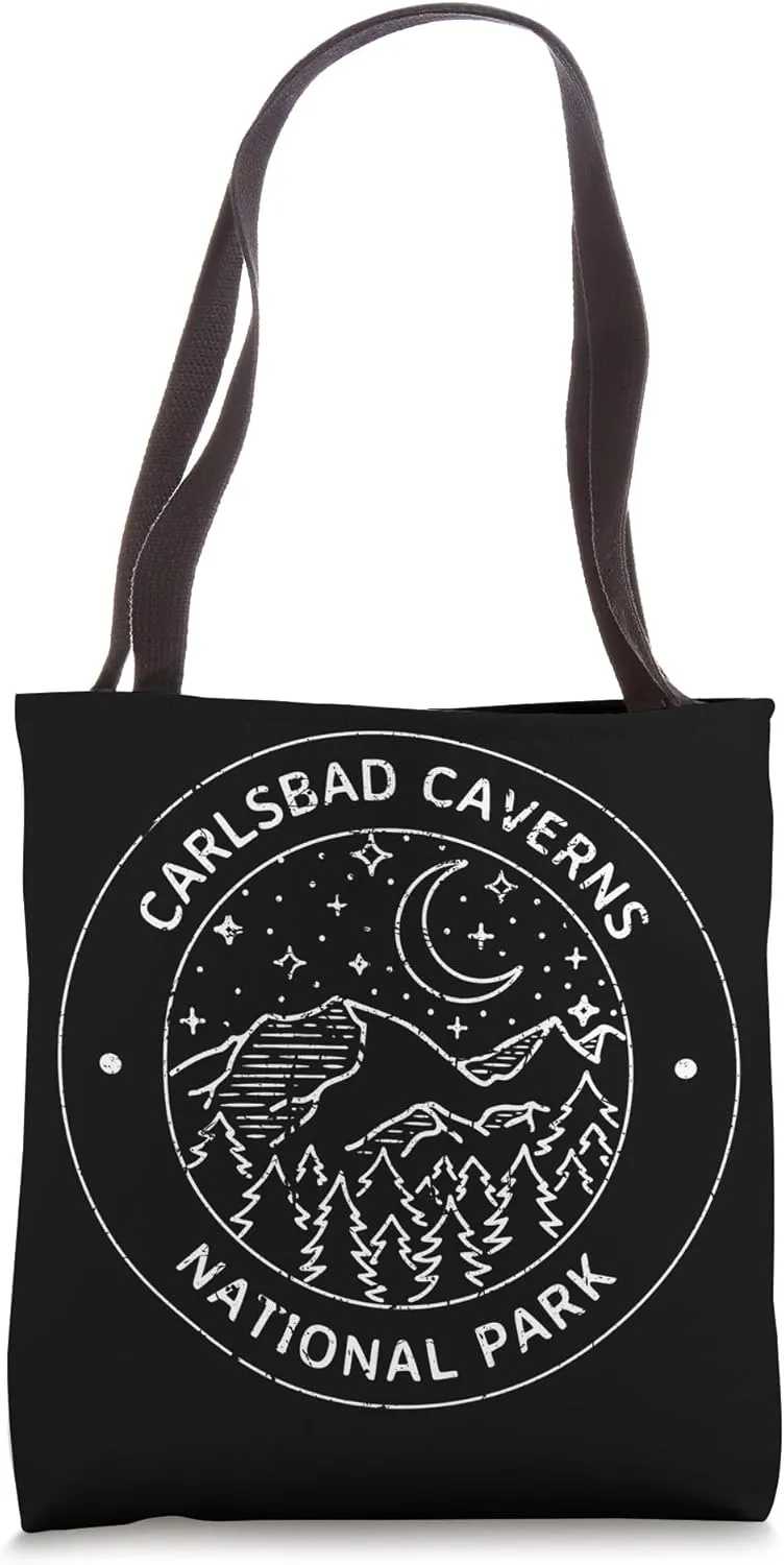 Carlsbad Caverns National Park Explore Adventure Camp Hike Tote Bag
