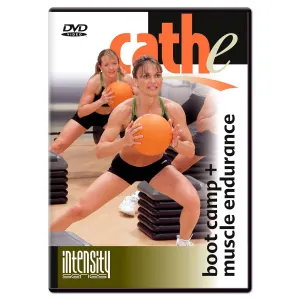 Cathe Boot Camp Workout DVD   Muscle Endurance Exercise DVD - 2 Full Body Workouts On 1 DVD - Use For Aerobic Conditioning and To Sculpt and Tone Your Legs , Butt, Thighs, and Glutes