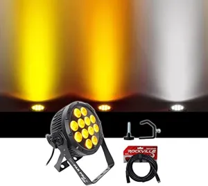 Chauvet DJ SlimPar Pro W USB Light UV LED Par Can Wash Light Cable Clamp