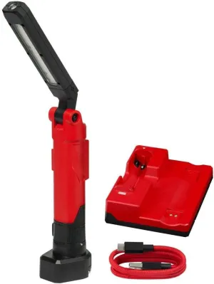 Compatible with Milwaukee 2128-22 Red Lihium USB Stick Light w/Magnet & Charging Dock Dimensions (LxWxH)(in.) 7.5 x 2.4 x 2 in. Weight 0.74 lbs