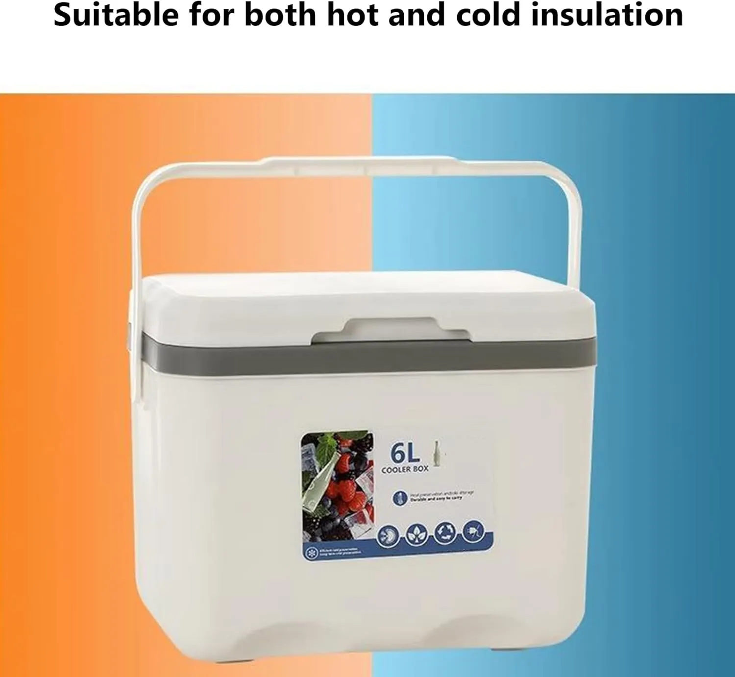 Cooler for Daewoo Evanda/Kalos/Lacetti/Lanos/Leganza/Matiz/Nexia Insulated Hard Ice Box Large High-Performance Storage Box Portable Cool Picnic Box Festival Camping