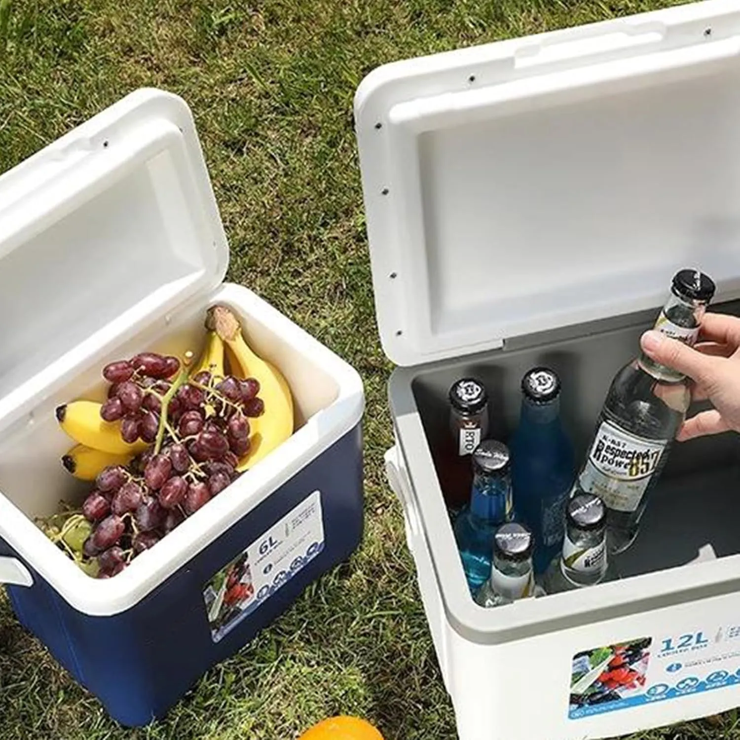 Cooler for Daewoo Evanda/Kalos/Lacetti/Lanos/Leganza/Matiz/Nexia Insulated Hard Ice Box Large High-Performance Storage Box Portable Cool Picnic Box Festival Camping