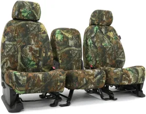 Coverking Custom Fit Seat Cover Designed for Select Toyota Models: 1 Row, Neosupreme Fabric, Realtree Advantage Timber Solid
