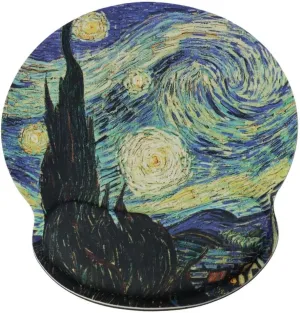 Cute Mousepad, Non-Slip Bottom Memory Cotton Wrist Guard Mouse Pad, Slow Rebound Circular Wrist Rest, Wrist Rest Support