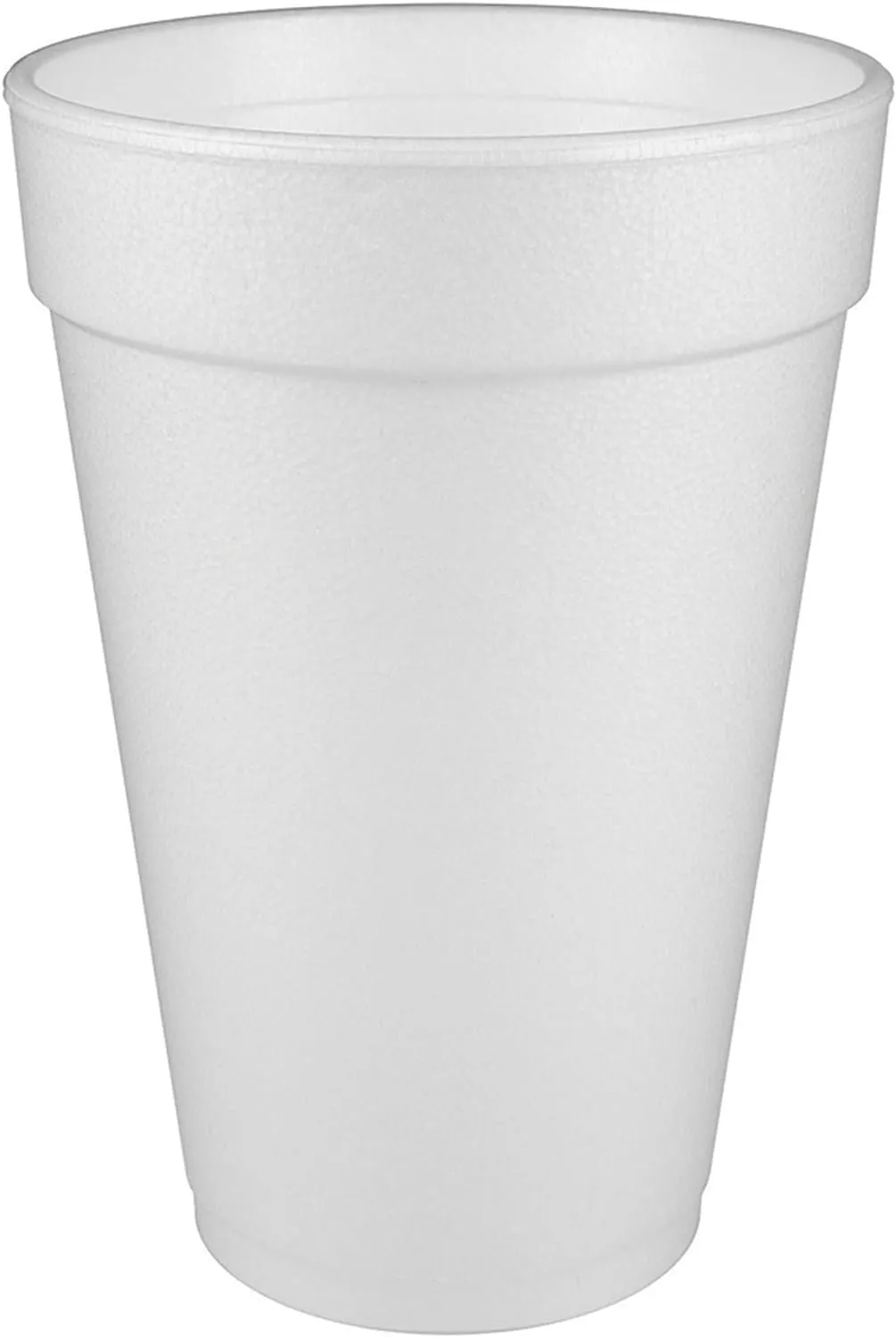 Dart® Insulated Foam Drinking Cups, White, 16 Oz, Box Of 1,000 Cups