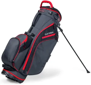 Datrek Go Lite Hybrid Golf Stand Bag, Charcoal/Red/Black, One Size (DG37383)