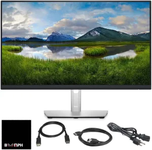 Dell P2725H 27" 16:9 IPS Computer Monitor Screen with DisplayPort and USB 3.0 Upstream Cables - New Model