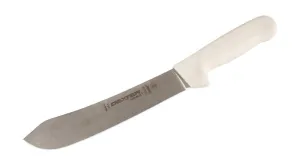 Dexter Outdoors 8" Butcher Knife, S112-8PCP, SANI-SAFE series,White