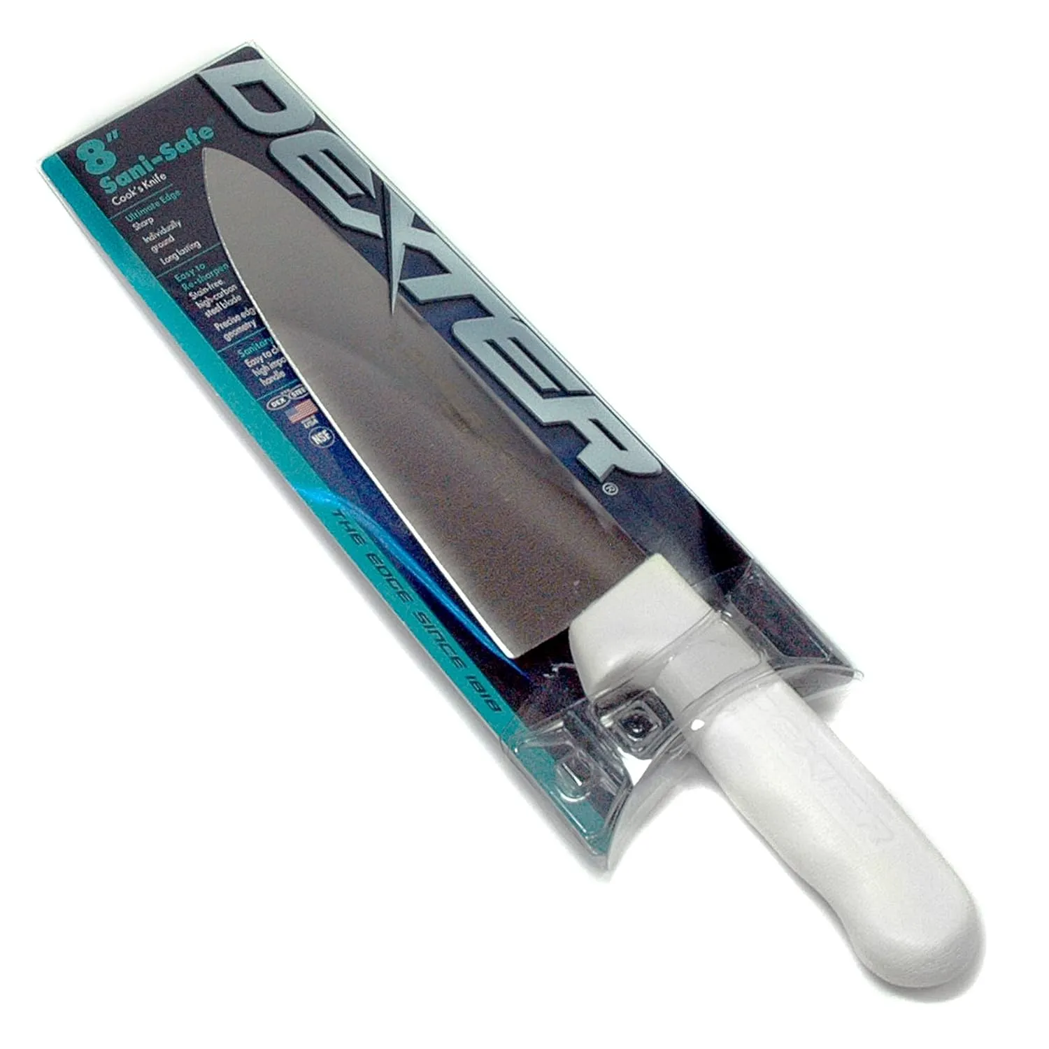 Dexter-Russell 10" Chef's Knife, S145-10PCP, SANI-Safe Series, White (DRI 12433)