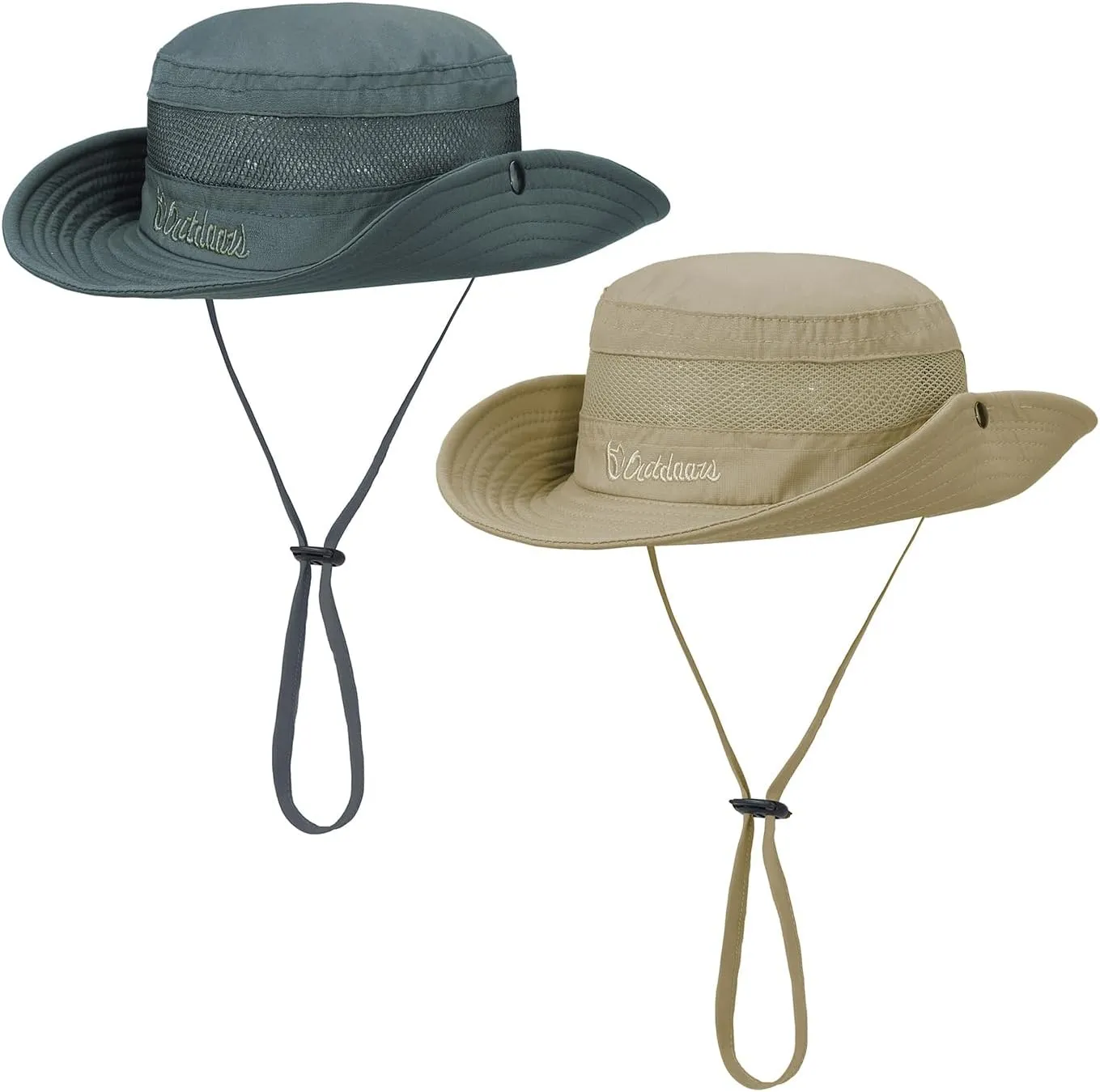 Durio Kids Sun Hats - UPF 50  Wide Brim Sun Protection for Boys & Girls