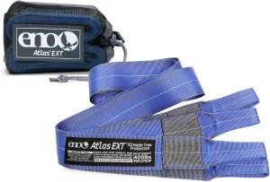 ENO, Eagles Nest Outfitters Atlas EXT Utility Hammock Straps, Suspension System, Set of 2, Charcoal/Navy