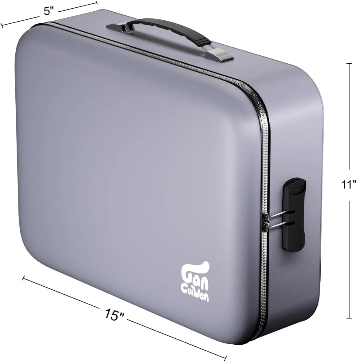 Fireproof Document Box 8 Layer File Organizer Box with Lock. Important Document with File Folder, Laptop, Portable Travel Safe