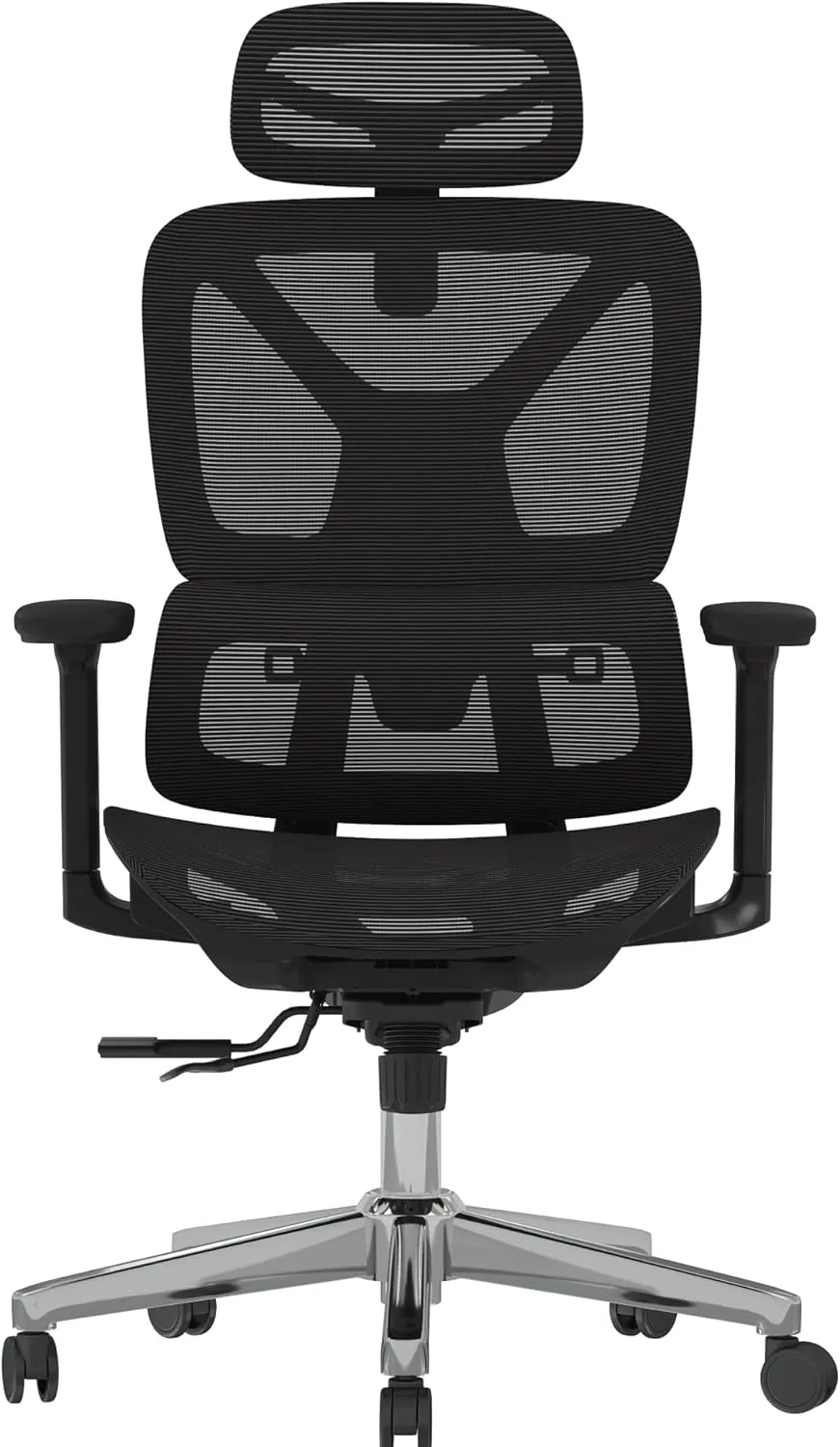 FLEXISPOT Premium Ergonomic Office Chair - Adjustable 3D Armrests, Dynamic Lumbar Support, Recline & Tilt Function, Mesh Seat, for Home & Office Use, OC4-SD Black