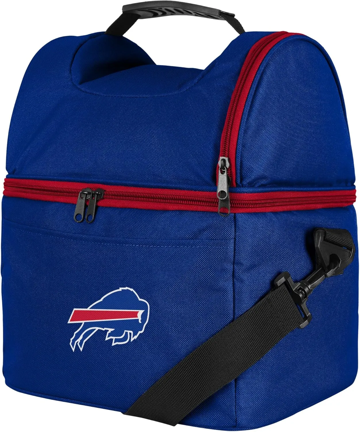 FOCO NFL Unisex-Adult NFL Team Logo Solid Double Compartment Cooler