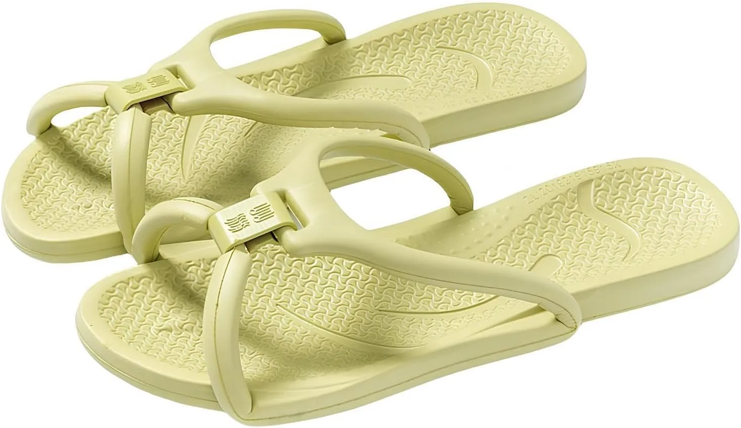 Foldable Travel Slippers, Portable Hotel Lightweight Slides, Shower Shoes for Women & Men, Non-Slip, Quick-Dry Gym Shower Shoes, Waterproof, Comfy Camp Travel Slippers for Spa & Beach