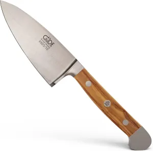 Güde Alpha Olive Series Hand Forged/Sharpened Hard Cheese Knife, 3-in - Ice Hardened Steel - Made in Solingen, Germany Since 1910