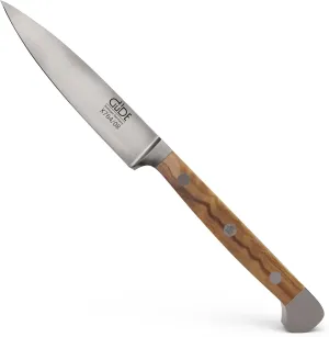 Güde Alpha Olive Series Hand Forged/Sharpened Paring Knife, 3-in - Ice Hardened Steel - Made in Solingen, Germany Since 1910