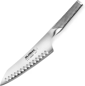 Global 7" Asian Chef's Knife with Hollow Edge
